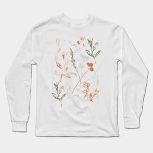 Floral print Long Sleeve T-Shirt